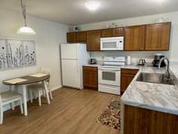 Inviting 2/2 Patio Villa with Gas Golf Cart, BBQ, and Free WiFi: