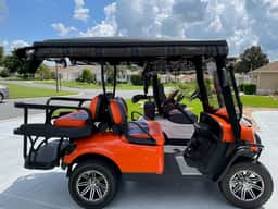 Modern Elegance in The Villages w/2 Golf Carts, BBQ Grill, & Cozy Fireplace!