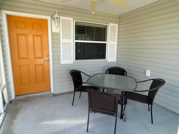 Charming Retreat with Lanai, Patio & Prime Location Near Town Squares!